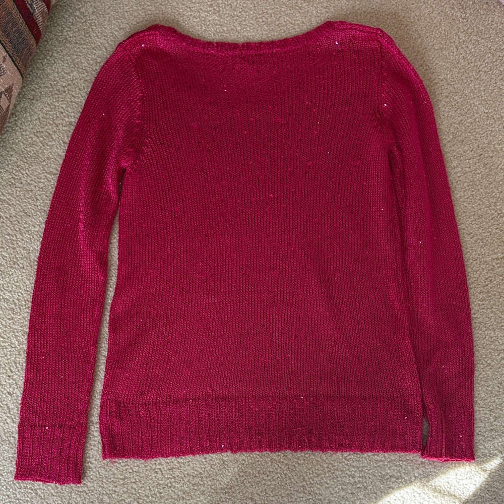 Express Women's Bright Scoop Neck Sweater (Size: Women’s Large) - Picture 3 of 3